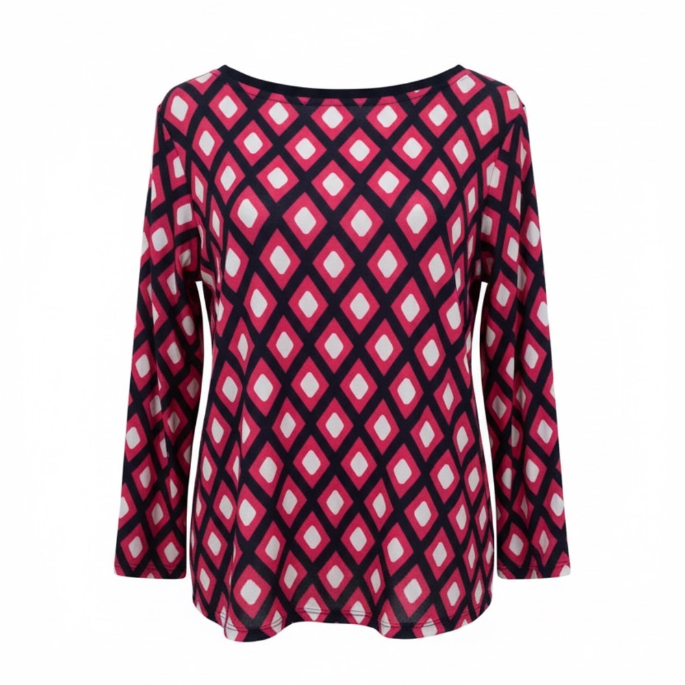 EUC M&S Collection
Geometric Print Top - see measurements below